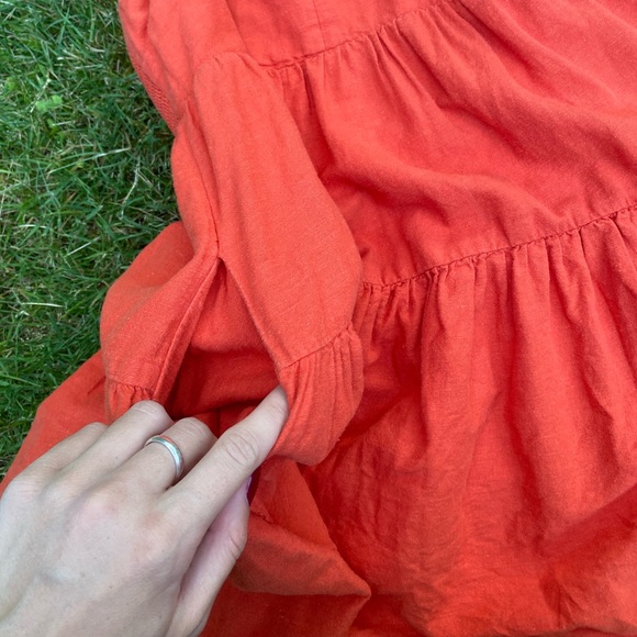 American Eagle Orange Dress - Picture 3 of 4